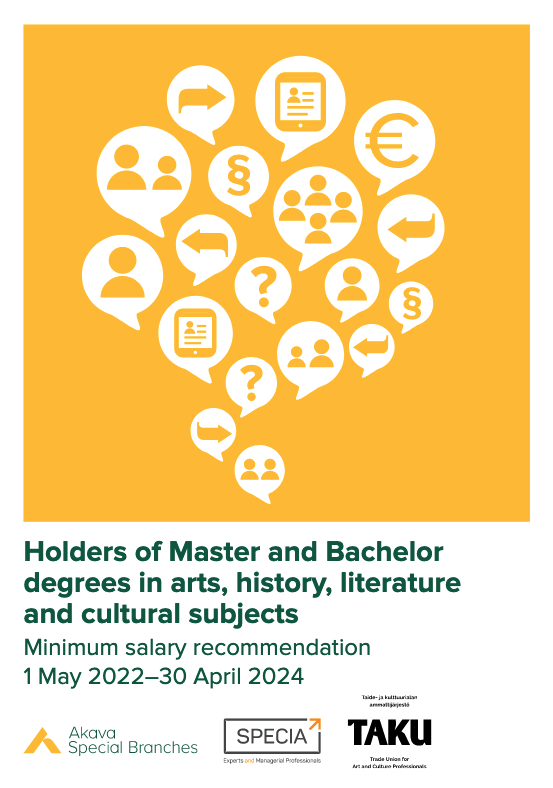 Holders of Master and Bachelor degrees in arts, history, literature and cultural subjects